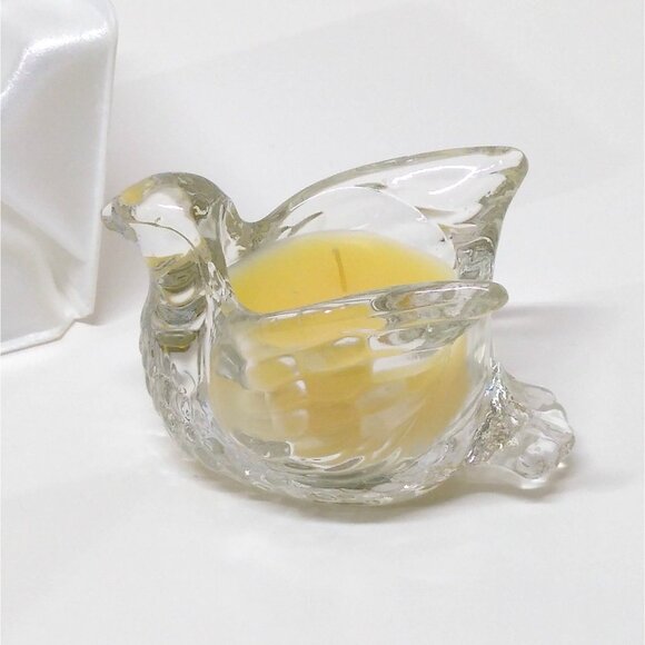 Avon Dove In Flight Meadow Morn Fragrance Candlelette Vintage Late 1970s New Old - Picture 4 of 8